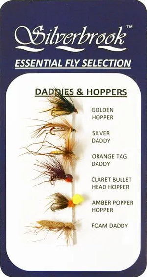 Silverbrook Trout Fly Selection - Daddies & Hoppers