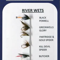 Silverbrook Trout Fly Selection - River Wets