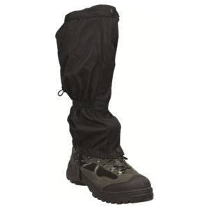 Highlander Classic Walking Gaiters - Black -  Hiking, Hunting, Hillwalking