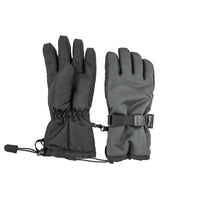Highlander Fleece-Lined Mountain Gloves - Thinsulate - Charcoal Grey