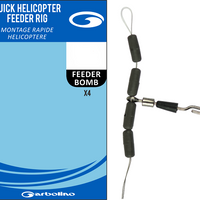Garbolino Quick Helicopter Feeder Rig 4 Pack | OpenSeason.ie Coarse Fishing Tackle