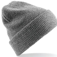 Grey Knit Cuffed Beanie Hat - Online Outdoor Shop - OpenSeason.ie
