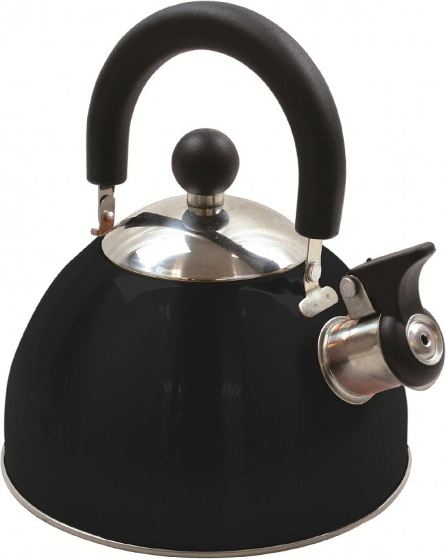 Highlander Quick-Boil Deluxe Litre Whistling Kettle