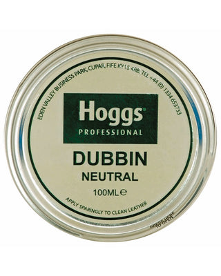 Hoggs of Fife Dubbin Neutral Leather Cleaning/Conditioning Wax