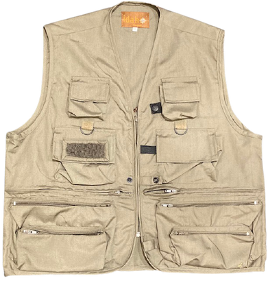 Percussion Idaho Multi-Pocket Fly Fishing Vest