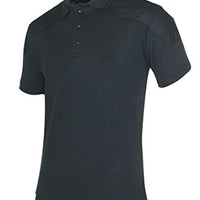 Polo Travel Shirt S/S Men's Black - Outdoor Clothing OpenSeason.ie