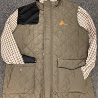 Kariban Quilted Sleeveless Jacket with Pheasant Motif - Country Clothing at OpenSeason.ie