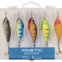 Kinetic Catchy Trout/Perch/Pike Spoons - 5 Pack - OpenSeason.ie - Irish family-run online fishing tackle & outdoor shop, Nenagh, Co. Tipperary