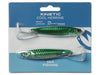 Kinetic Cool Herring Pilk Lure - 2 Pack | Green Silver | OpenSeason.ie