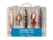 Kinetic Copper Trout/Perch/Pike Spinners - 5 Pack