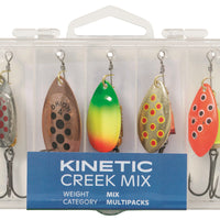 Kinetic Creek Trout/Perch/Pike Spinners - 5 Pack - OpenSeason.ie Irish Online Family-Run Fishing Tackle and Outdoor Shop