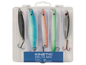Kinetic Delta Sea Lure - 5 Pack - Sea Fishing Lures at OpenSeason.ie - Irish Fishing Tackle & Outdoor Shop, Nenagh, Co. Tipperary