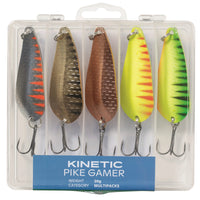 Kinetic Pike Gamer Spoons - 5 Pack - Ideal for Pike, Perch & Salmon - OpenSeason.ie Irish Online Fishing Tackle Shop