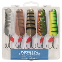 Kinetic Pike X-Treme Spoons - 5 Pack - OpenSeason.ie Pike Fishing Tackle