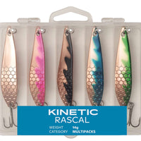 Kinetic Rascal Pike/Salmon/Trout/Perch Lures - 5 Pack | OpenSeason.ie