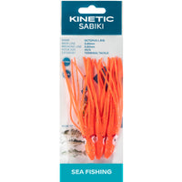 Kinetic Sabiki Octopus Sea Rig 6/0 | Red Glow | OpenSeason.ie Irish Tackle Shop