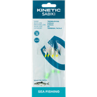 Kinetic Sabiki Trembler Sea Rig #4 - Pearl Flash - Sea Fishing Tackle at OpenSeason.ie - Irish Online Tackle Shop