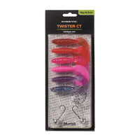 Kinetic Twister CT Soft Lure Multipack Rainbow Mix 15g  OpenSeason.ie Irish Fishing Tackle Shop
