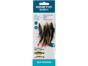 Buy Kinetic Sabiki Rooster Tail Sea Fishing Rig 