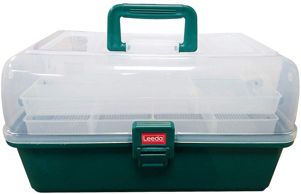 2 tray cantilever tackle box Buy Leeda Deluxe Cantilever Tackle Box 2/3 Tray - OpenSeason.ie