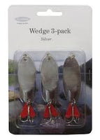Fladen Silver Wedge Sea Lure 3 Pack - 38g