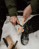 Marttiini Timberjack Wood Whittling Knife with Leather Sheath
