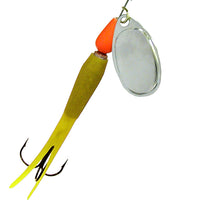 Dennett Flying C Salmon/Trout Fishing Lure - Yellow/Silver