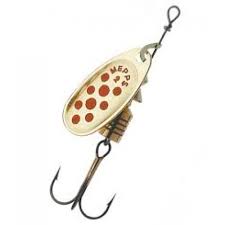 Great Value Fishing Tackle - Lures - Mepps Comet - Gold/Red Dot - All Sizes