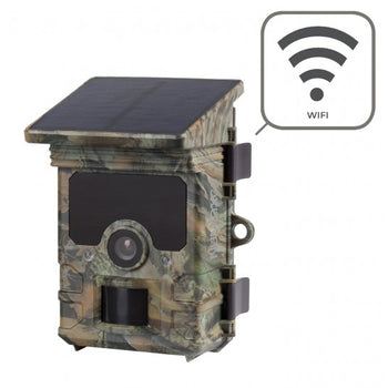 Num'axes PIE1060 Full HD Trail Camera (Solar Panel & WiFi) *FREE BATTERIES*