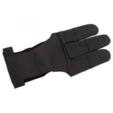 Petron Stealth Leather 3 Fingered Archery Glove