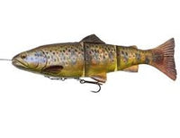 Fishing Tackle / Fishing Lures - Savage Gear 4D Line Thru Trout Lure - Dark Brown Trout - OpenSeason.ie