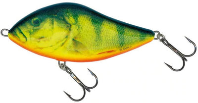 Salmo Slider Sinking Jerkbait Lure | Real Hot Perch | OpenSeason.ie Irish Tackle Shop