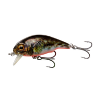 Savage Gear Goby Crank Bait Shallow Dive Floating Lure (UV Red Black) - OpenSeason.ie Irish Fishing Tackle Shop