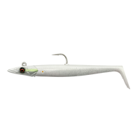 Savage Gear V2 Sandeel Sinking Lure | White Pearl Silver | Sea Fishing Tackle at OpenSeason.ie Nenagh & Online