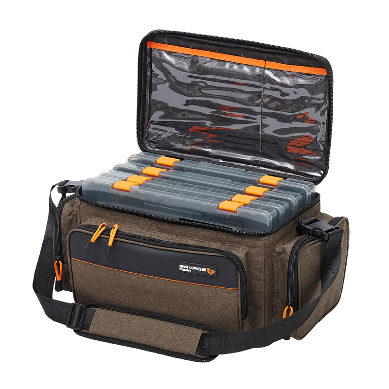 Savage Gear System Box Bag (4 Boxes)