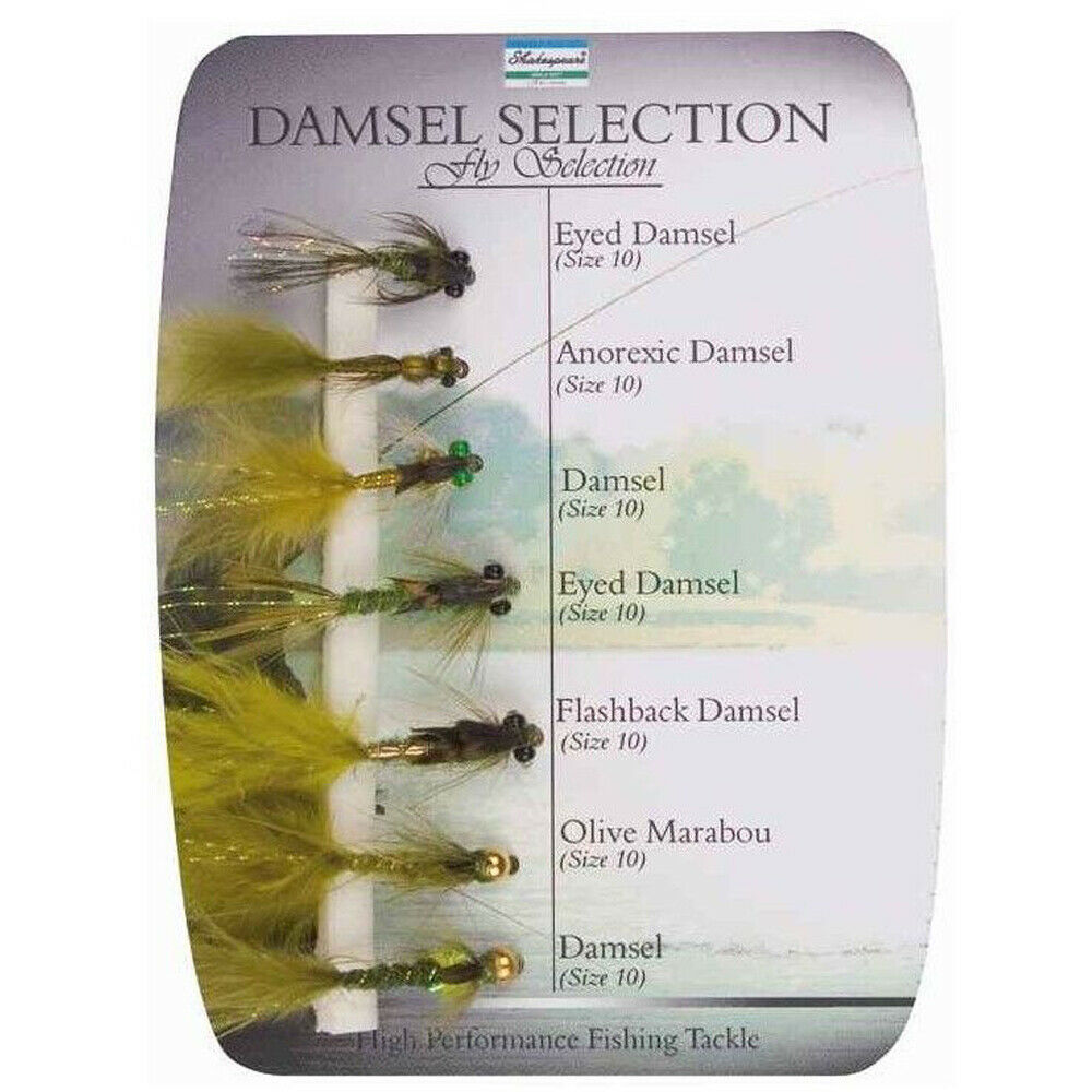 Shakespeare Sigma Fly Damsel - Selection 4 - Fly Fishing Tackle at OpenSeason.ie, Nenagh