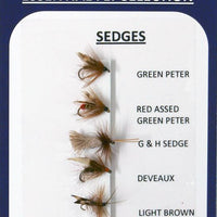 Silverbrook Trout Fly Selection - Sedges