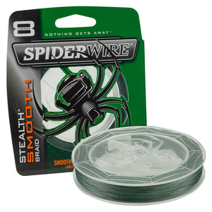 Spiderwire Braid - Stealth Smooth 8 Moss Green