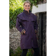 Target Dry Outrider 3/4 Length Women's Waterproof Raincoat Plum | OpenSeason.ie