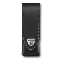 Victorinox Swiss Army Large/Narrow Black Leather Belt Pouch