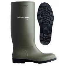 Great Value Wellingtons - Dunlop Pricemaster Green/Black (Adults)