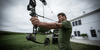 Barnett Vortex Compound Bow Camo Archery Set - Model Using