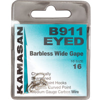Kamasan Hooks - B911 Barbless Eyed at OpenSeason.ie your tackle store