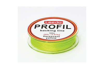 Leeda Profil Backing Line Fluorescent Yellow - Fishing Tackle at OpenSeason.ie