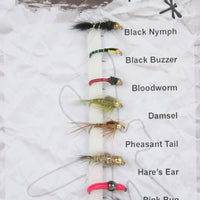 Dragon Goldheads Nymph Assorted Trout Fly Selection - 9 Pack - OpenSeason.ie Trout Fishing Flies Online