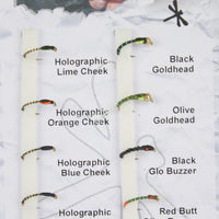 Dragon Epoxy Buzzers Assorted Trout Fly Selection - 10 Pack
