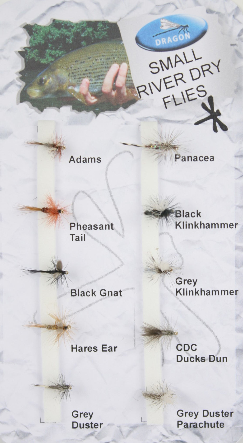Dragon Dry Fly Assorted Selection - 10 Pack - OpenSeason.ie Irish Online Fishing Tackle Shop - Nenagh, Co. Tipperary