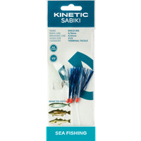 Kinetic Sabiki Disco Rig 1/0 Blue/White/Flash - OpenSeason.ie Sea Fishing Tackle Online