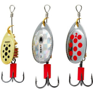 SERT Spoony Perch Spinners - 3 Pack | OpenSeason.ie Irish Fishing Tackle Shop, Nenagh & Online