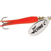 Mepps Flying C Lure - 15g Silver/Red - OpenSeason.ie Online & Walk-In Fishing Tackle & Outdoor Shop